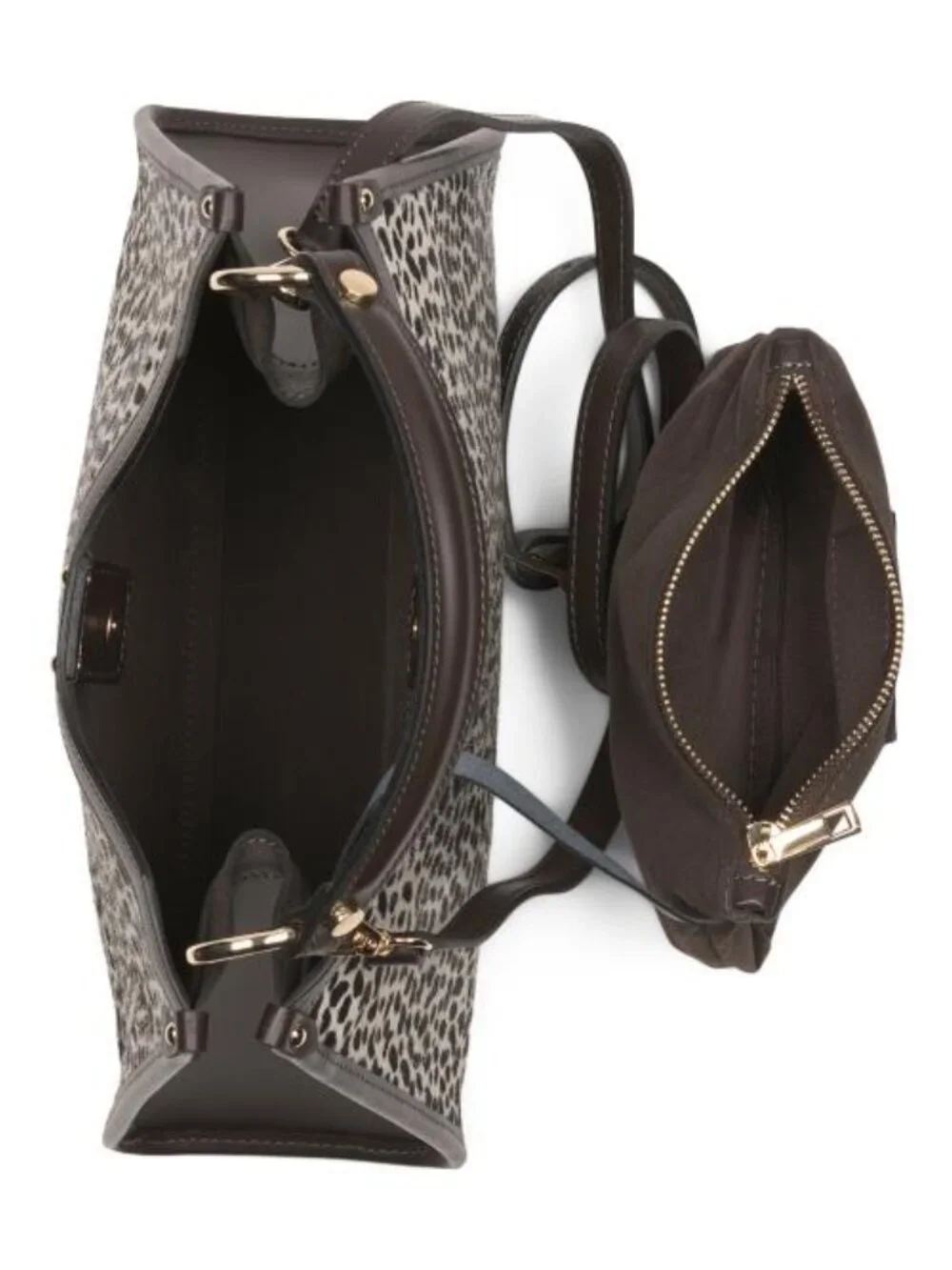 CHEVAL Made In Italy Leather Structured Satchel